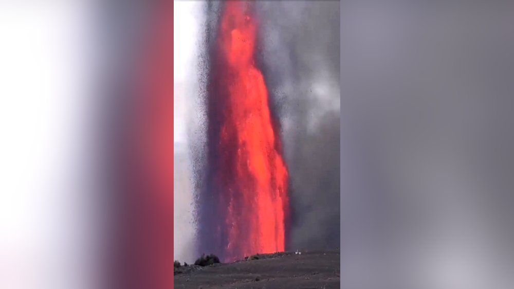Video: Vulkan Kilauea speit 300 Meter hohe Lavafontäne