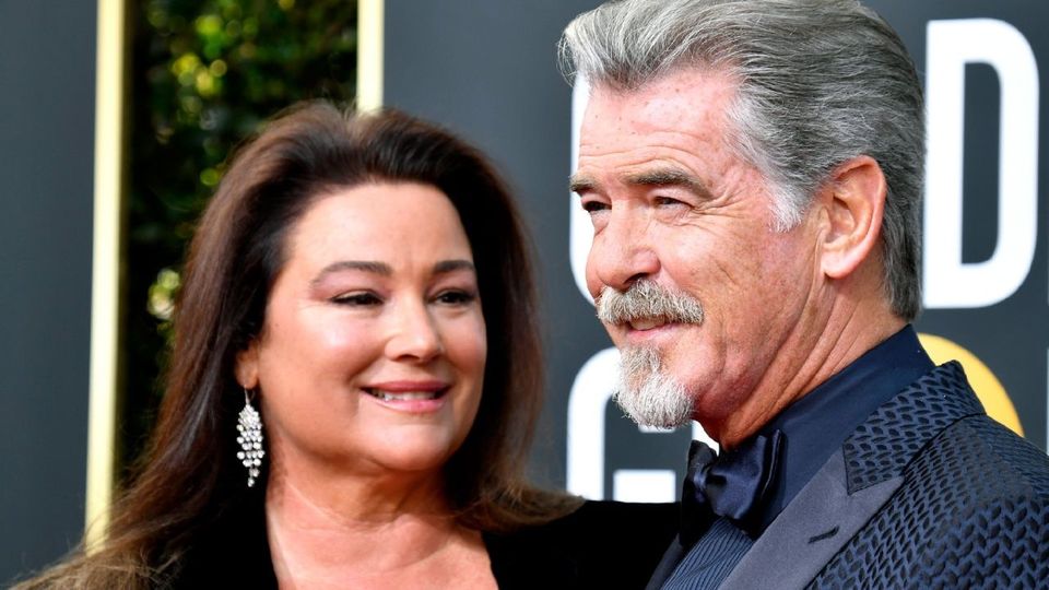 Pierce Brosnan - Keely ist ein Hingucker bei den Golden Globes