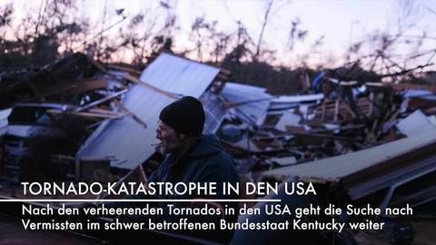 Tornados in den USA: Suche nach Überlebenden dauert an