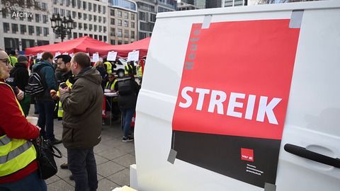 Verdi-Chef kündigt weitere Warnstreiks bis Sonntag an