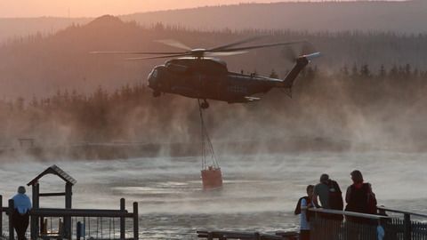Feuer am Brocken: Löscharbeiten wieder aufgenommen - Hoffen auf Regen