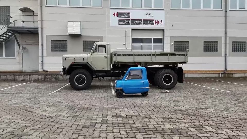 Dieses Auto passt in jede Lücke: Kleinstes Serienauto der Welt steht in Niedersachsen