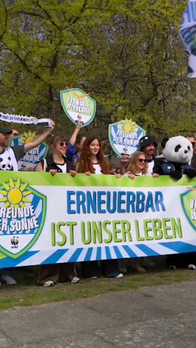 Video: Gegen Energiepolitik der Regierung: Zehntausende protestieren bundesweit
