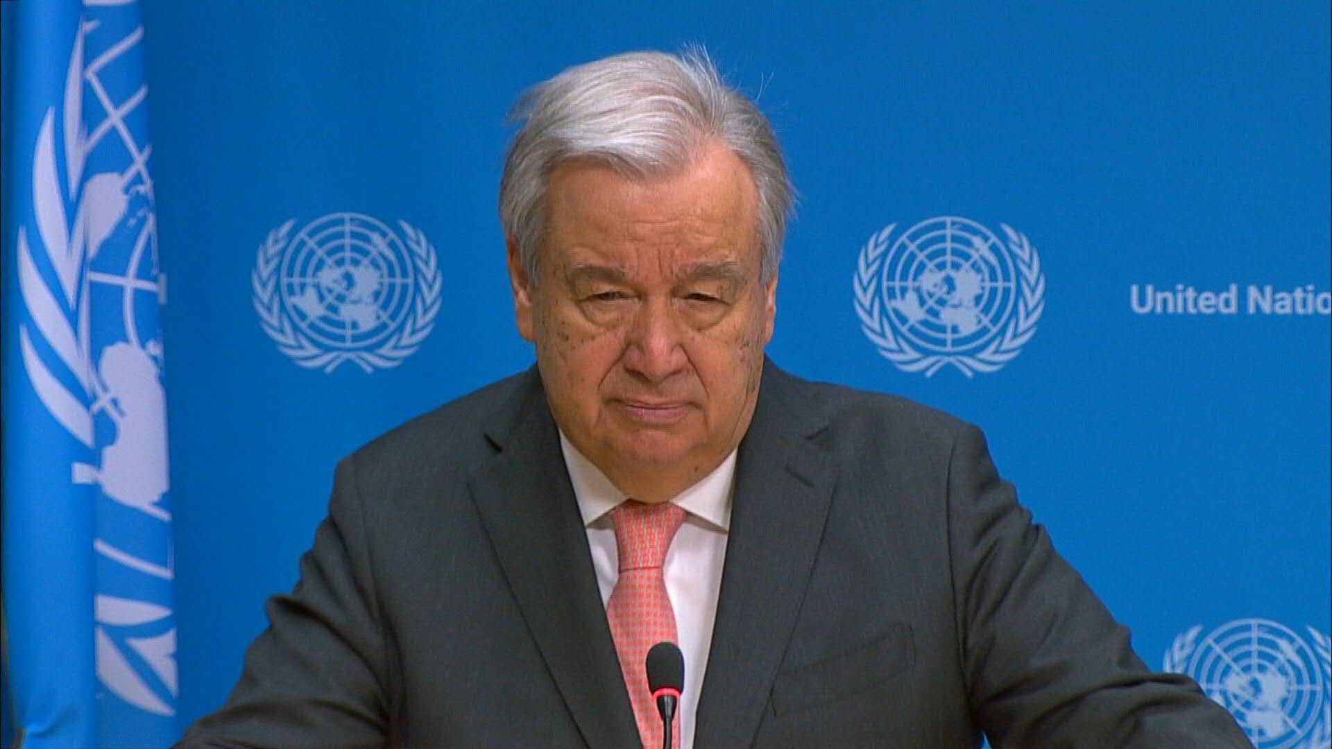 'Nothing can justify the collective punishment of the Palestinian people': UN chief