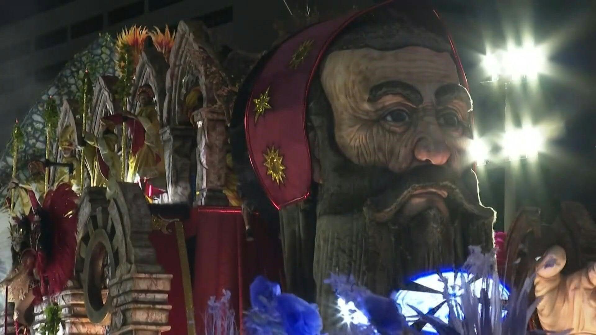 Samba schools parade as Rio de Janeiro Carnival opens