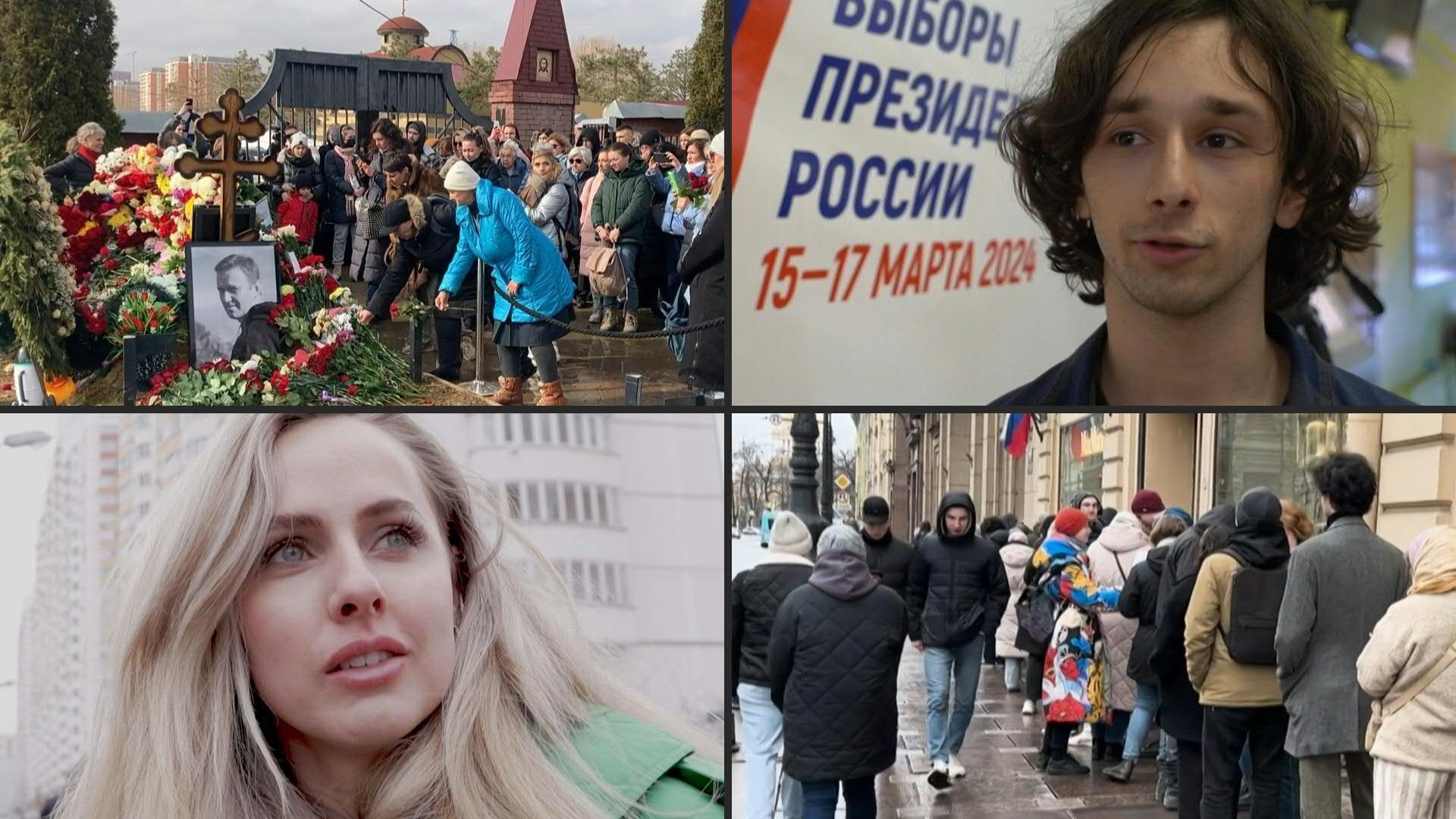 Protest gegen Putin: Russen kommen gleichzeitig ins Wahllokal