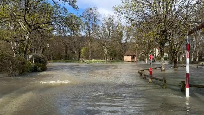 France: Red alert for rising water levels in Cote-d'Or