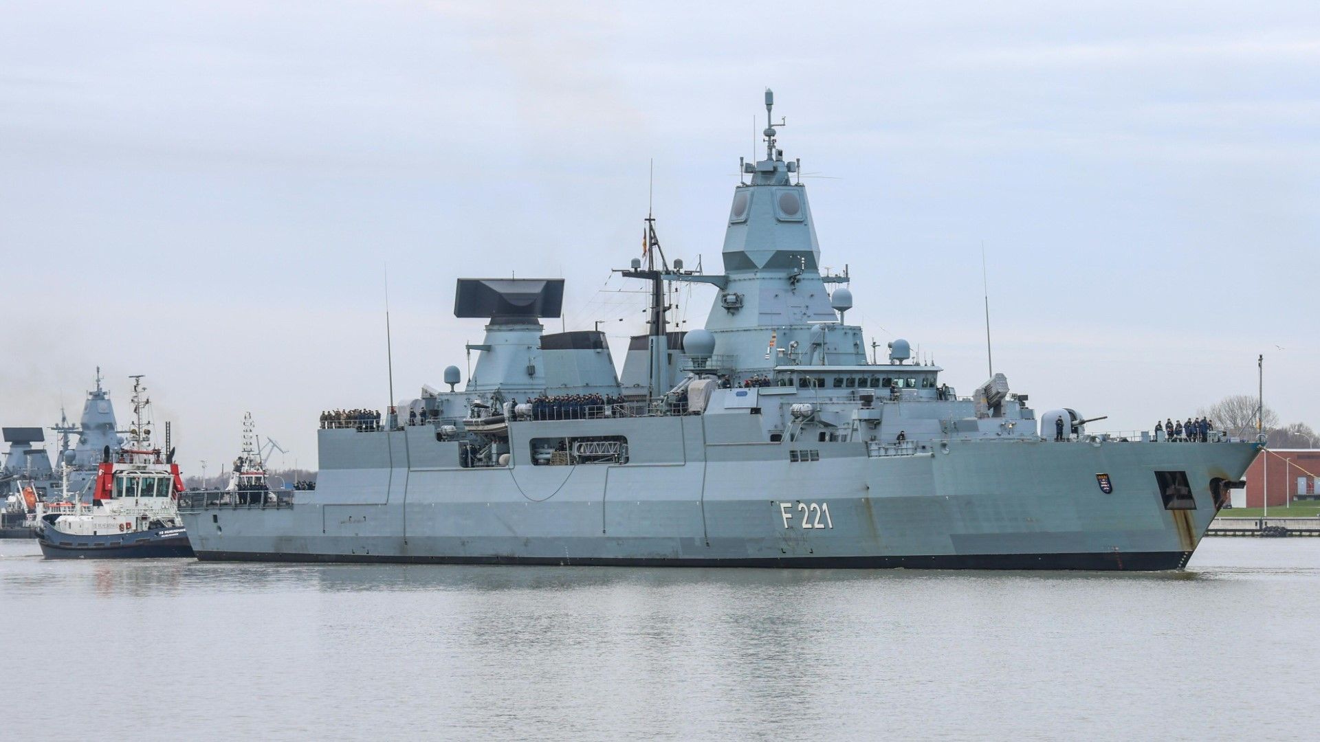 Deutsche Fregatte "Hessen" beendet Einsatz im Roten Meer