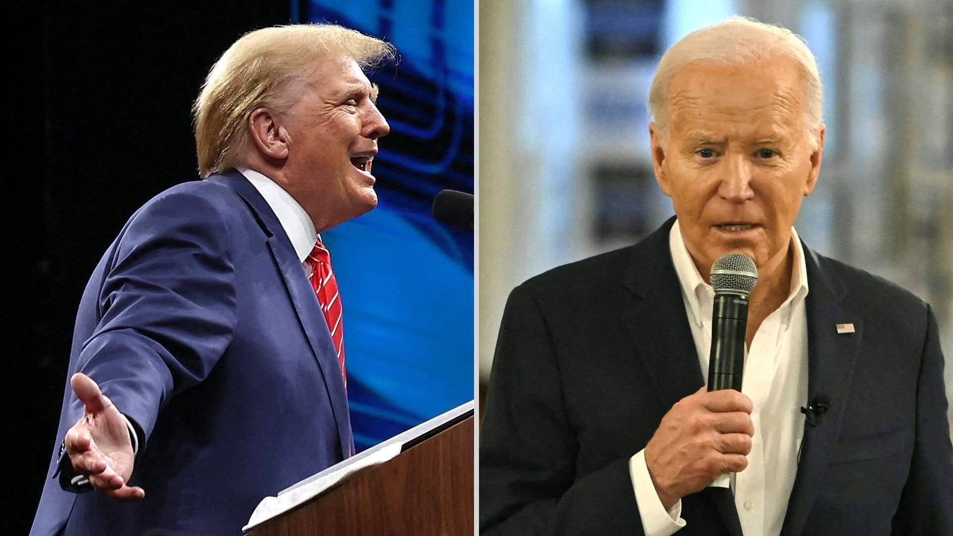 Trump und Biden sehen US-Demokratie in Gefahr