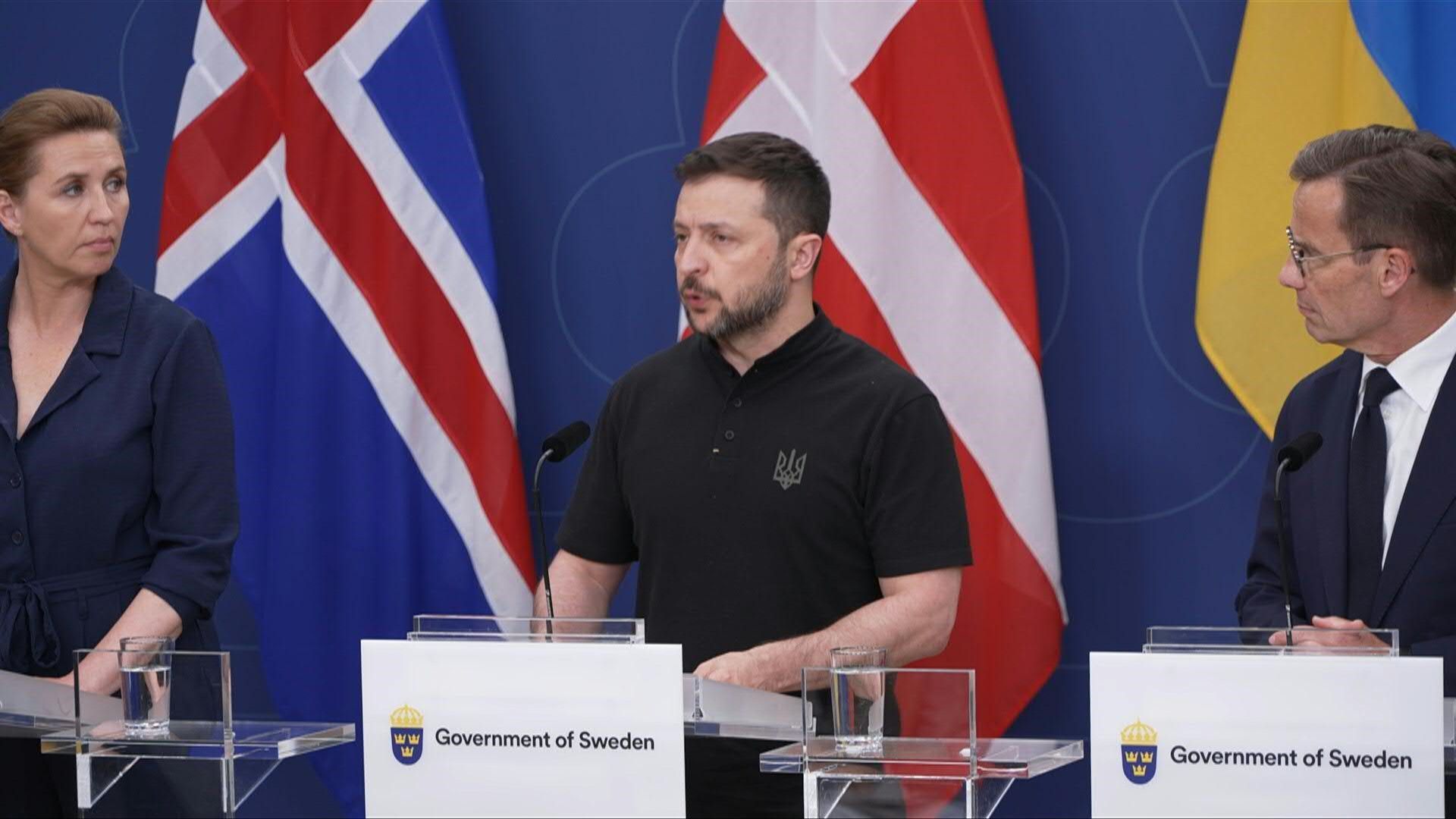 Zelensky says 75 Ukrainian prisoners returned from Russia