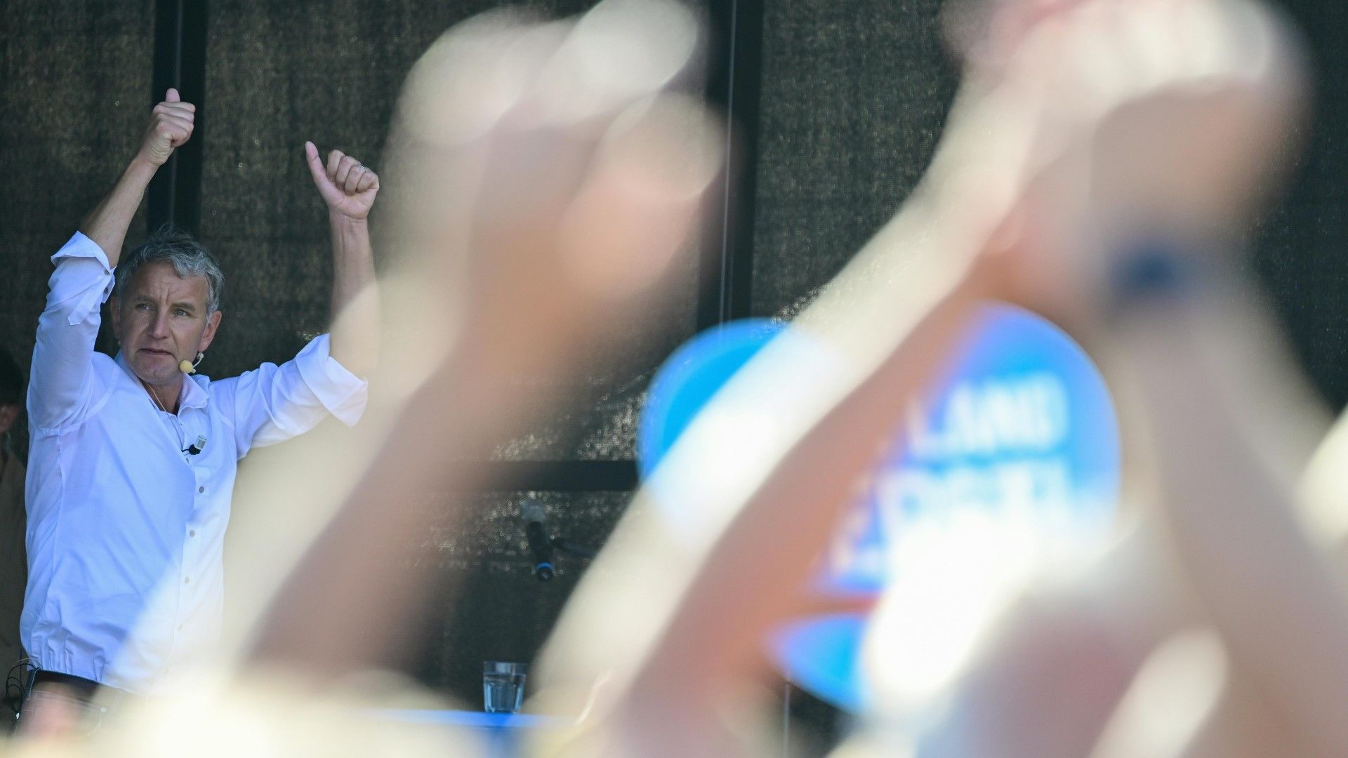 AfD-Wahlkampfabschluss in Erfurt: Höcke hofft auf "historische Zäsur"