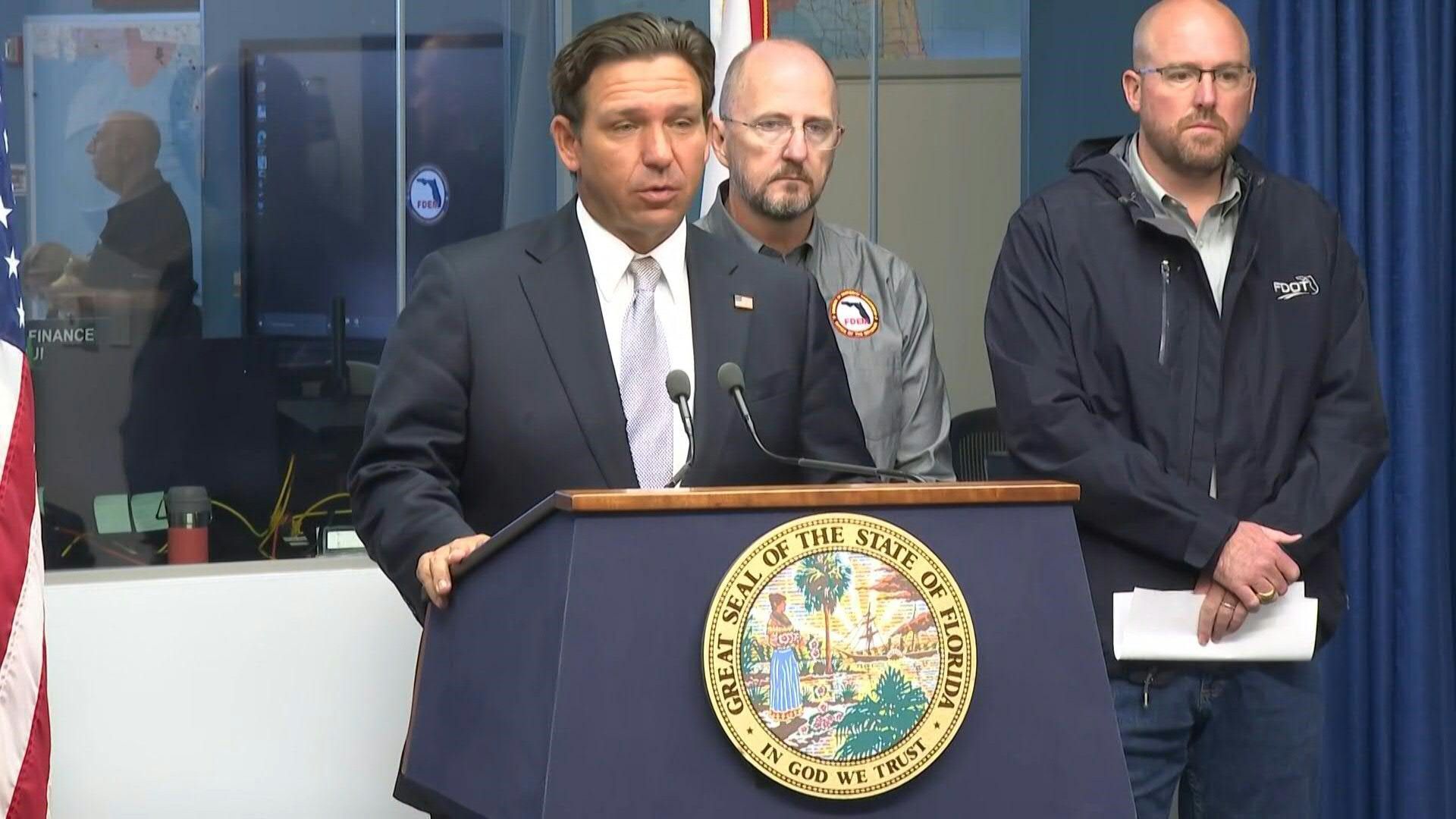 Hurricane Helene now a Category 2 storm, Florida governor says