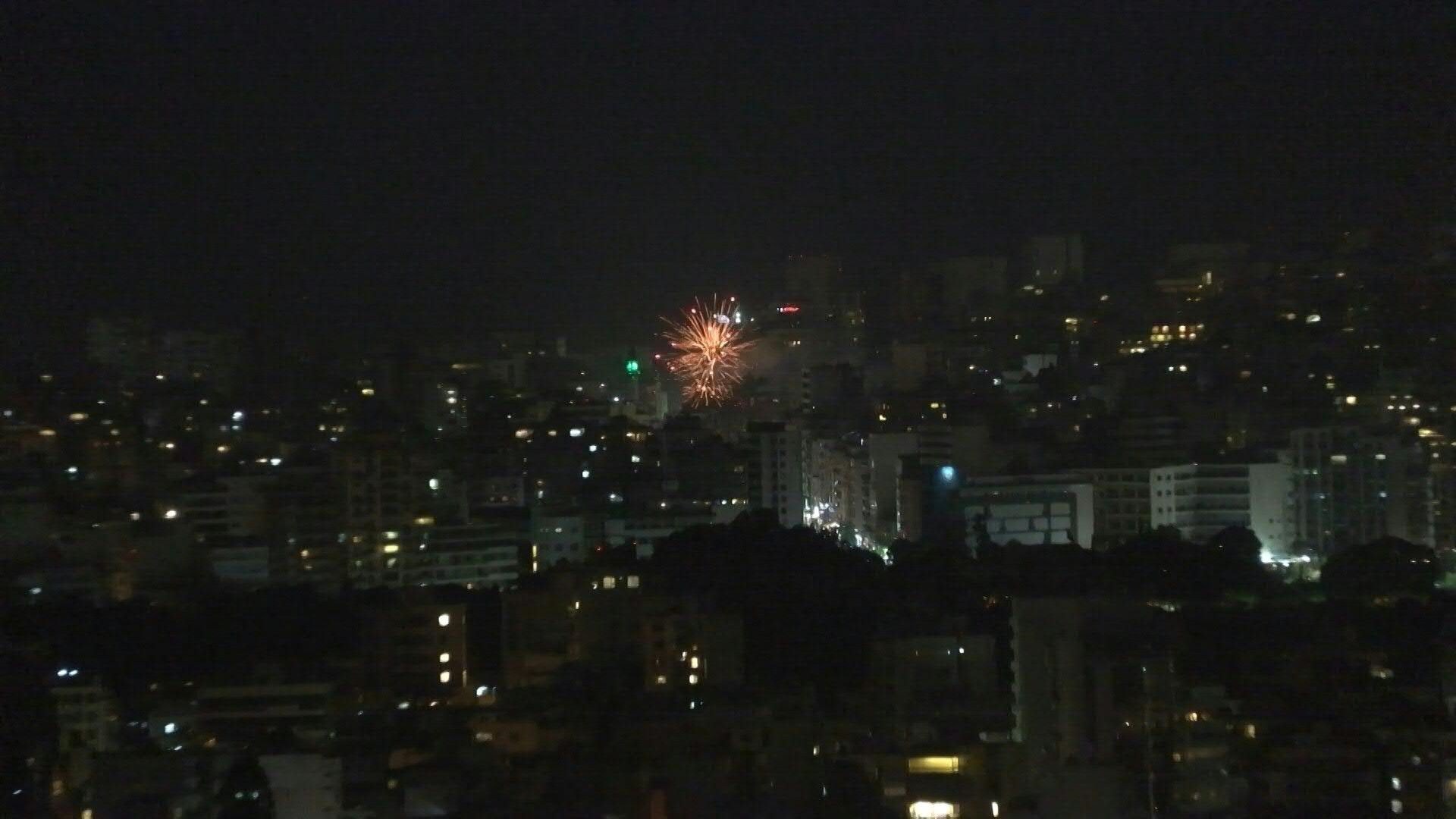 Fireworks, Celebratory gunfire in south Beirut as Iran attacks Israel