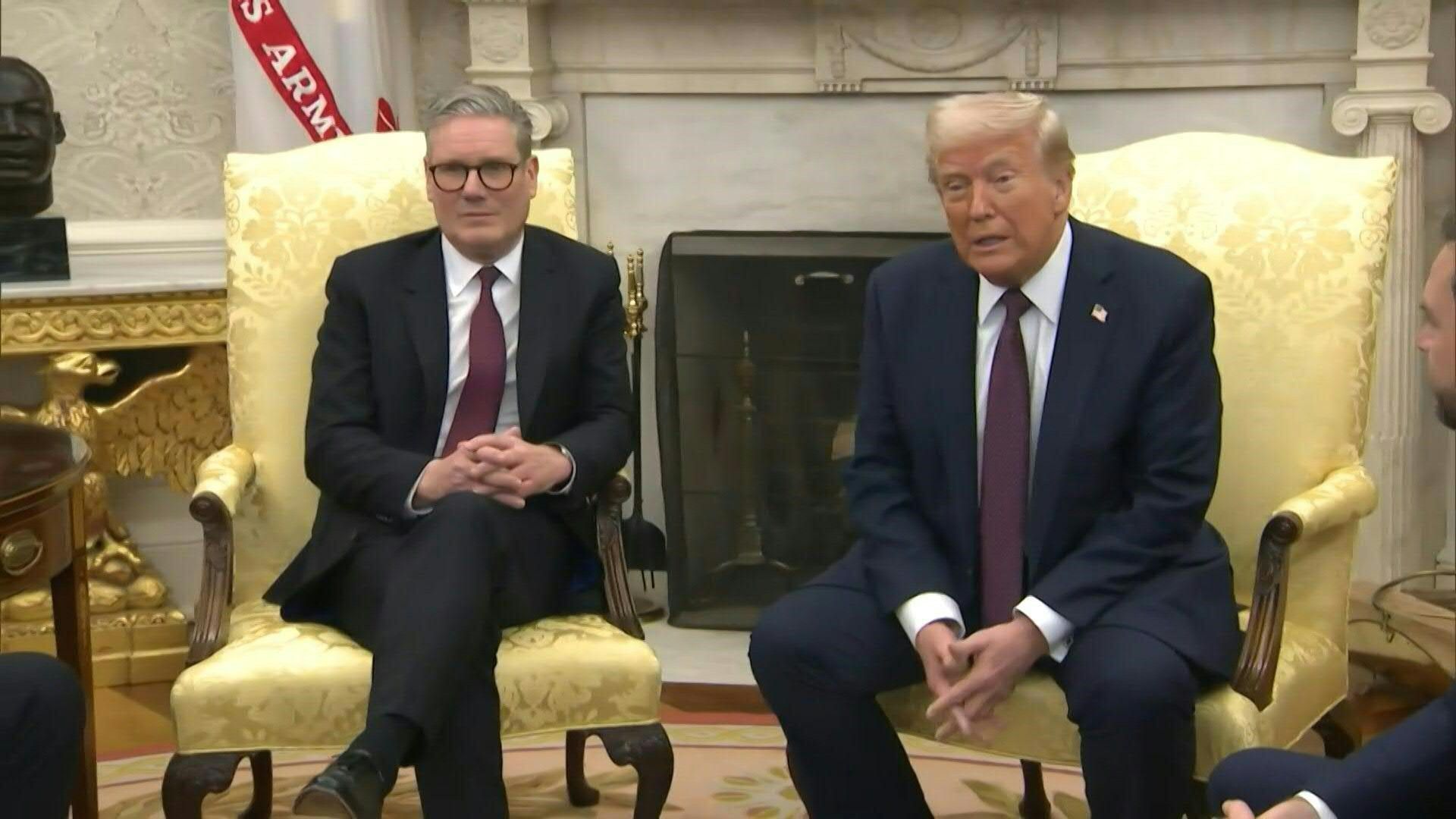 Trump tells Starmer he will visit Britain in 'near future'