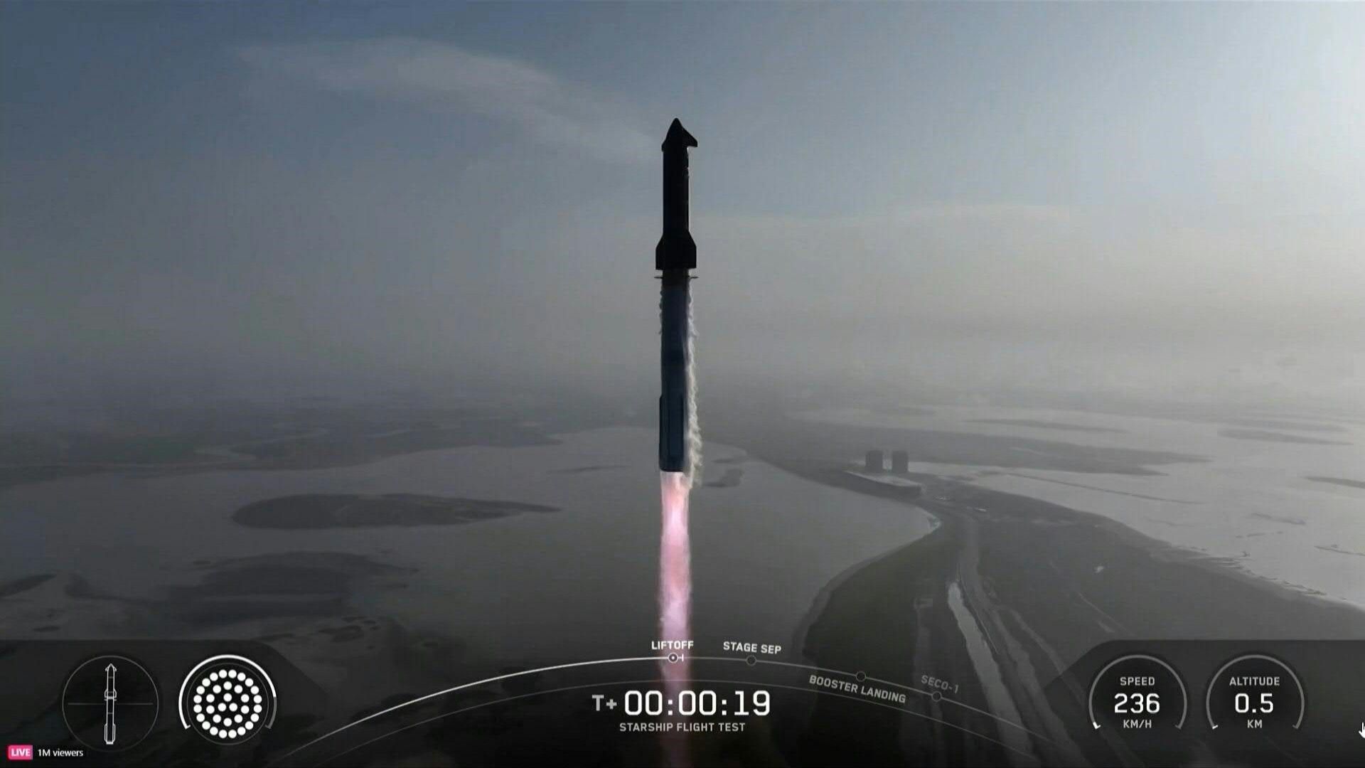 Erneut Starship-Rakete explodiert
