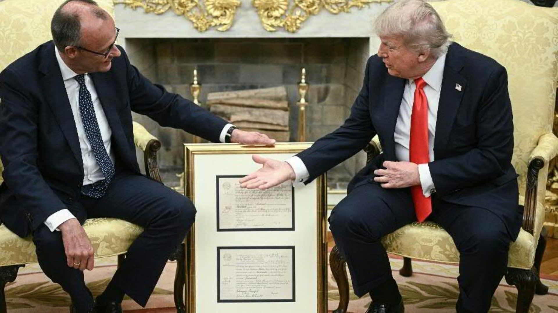 Merz und Trump: So verlief das Treffen im Oval Office