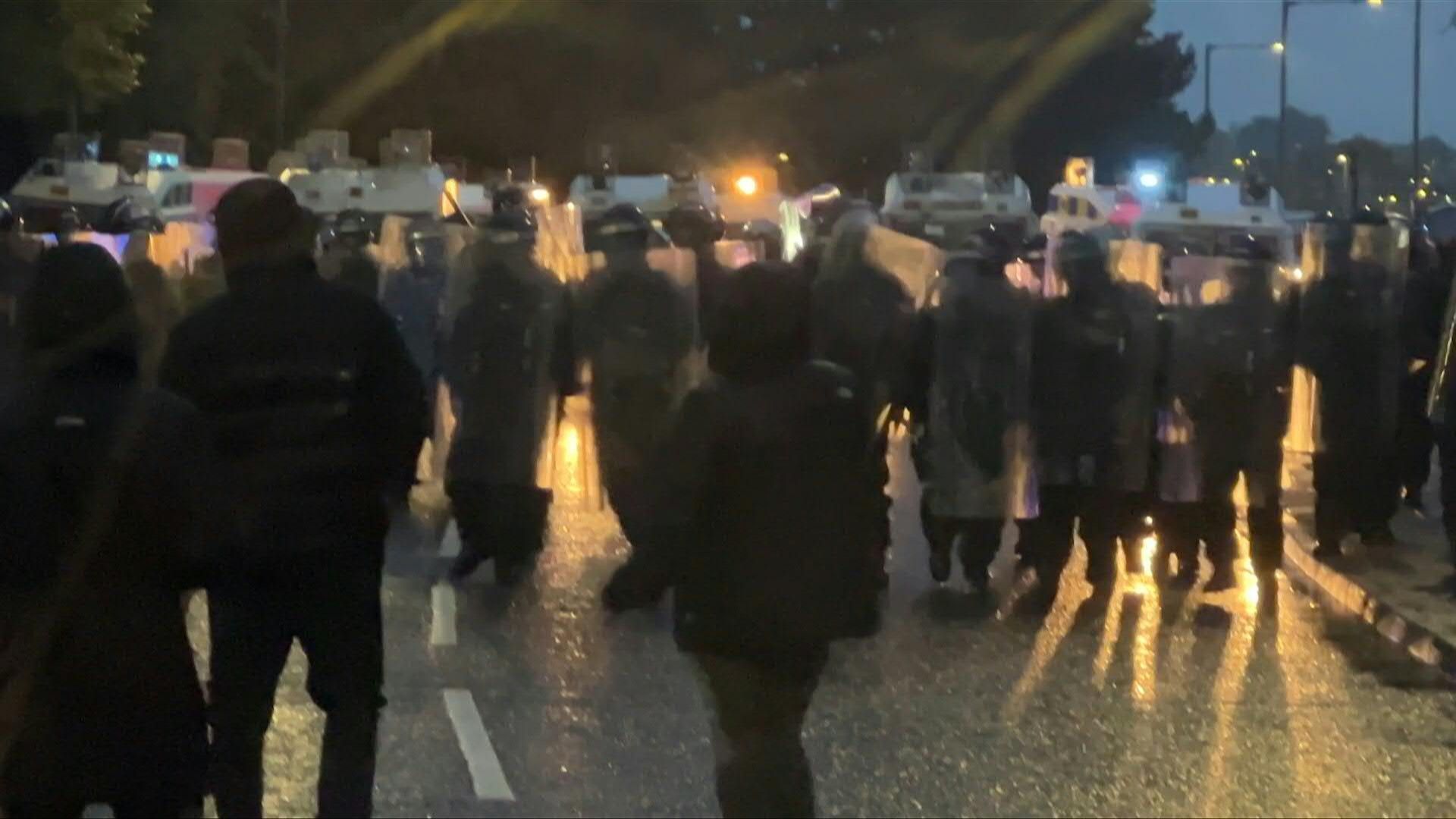 N.Ireland police, protesters face-off in anti-immigration unrest