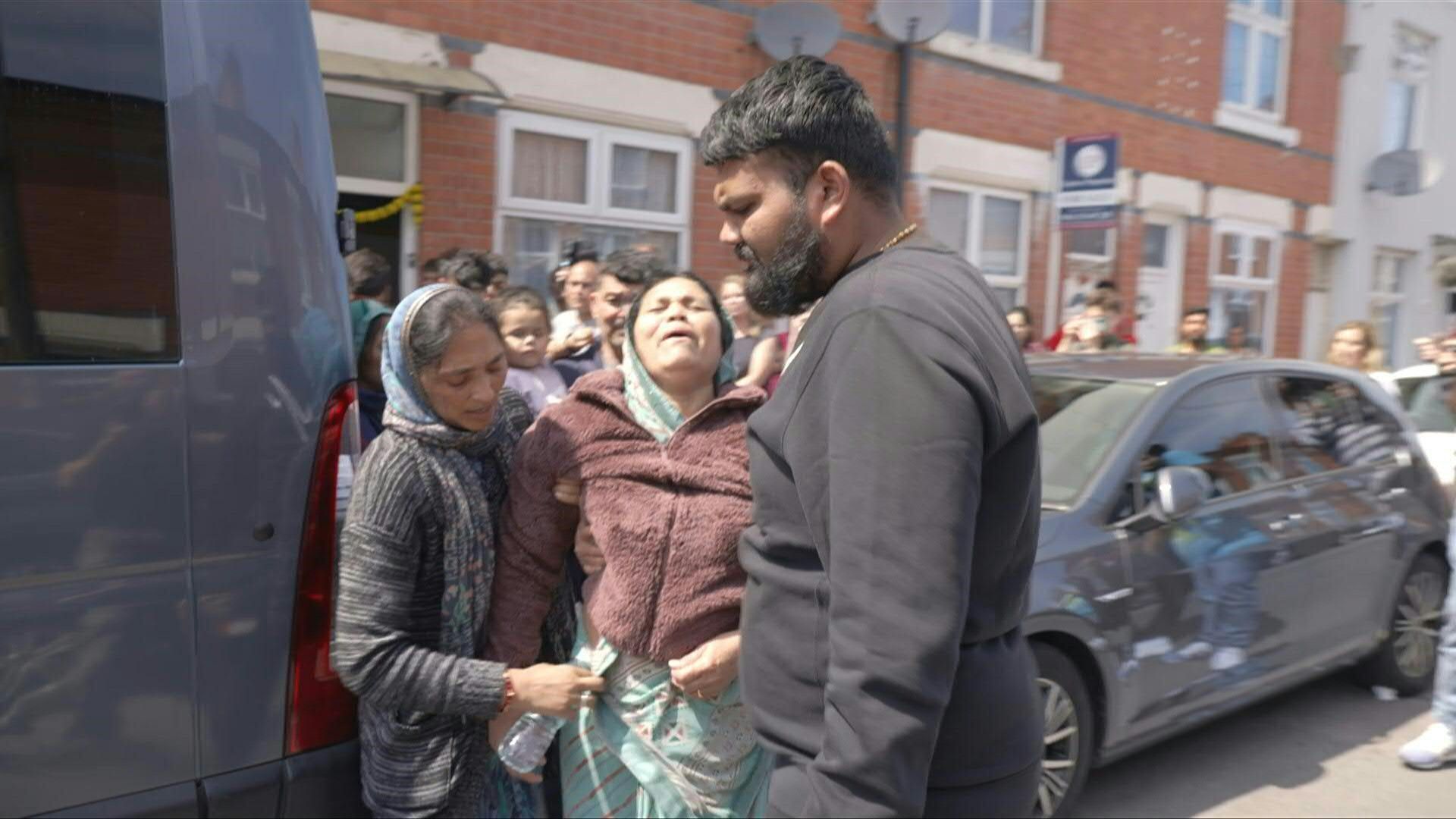 Mother of sole Air India crash survivor leaves UK home for airport