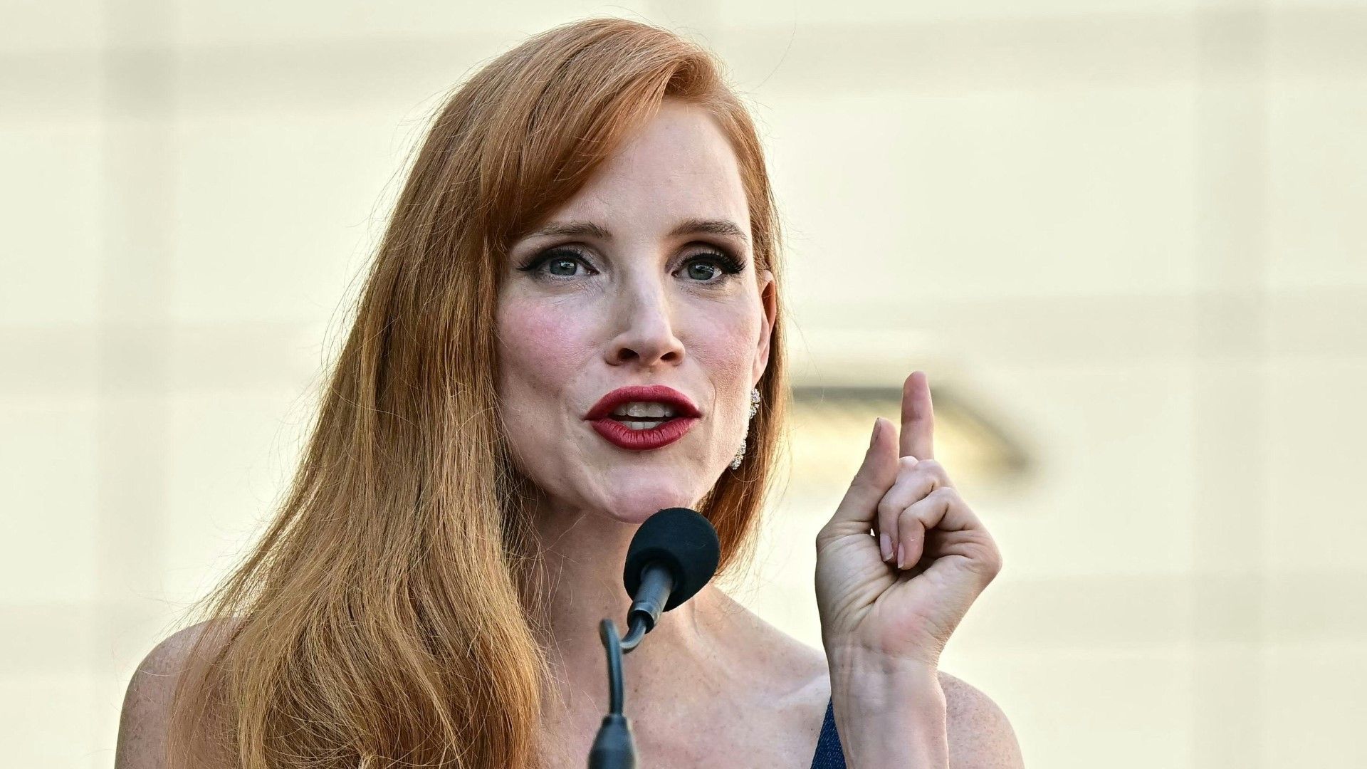 Jessica Chastain often didn't have enough to eat as a child