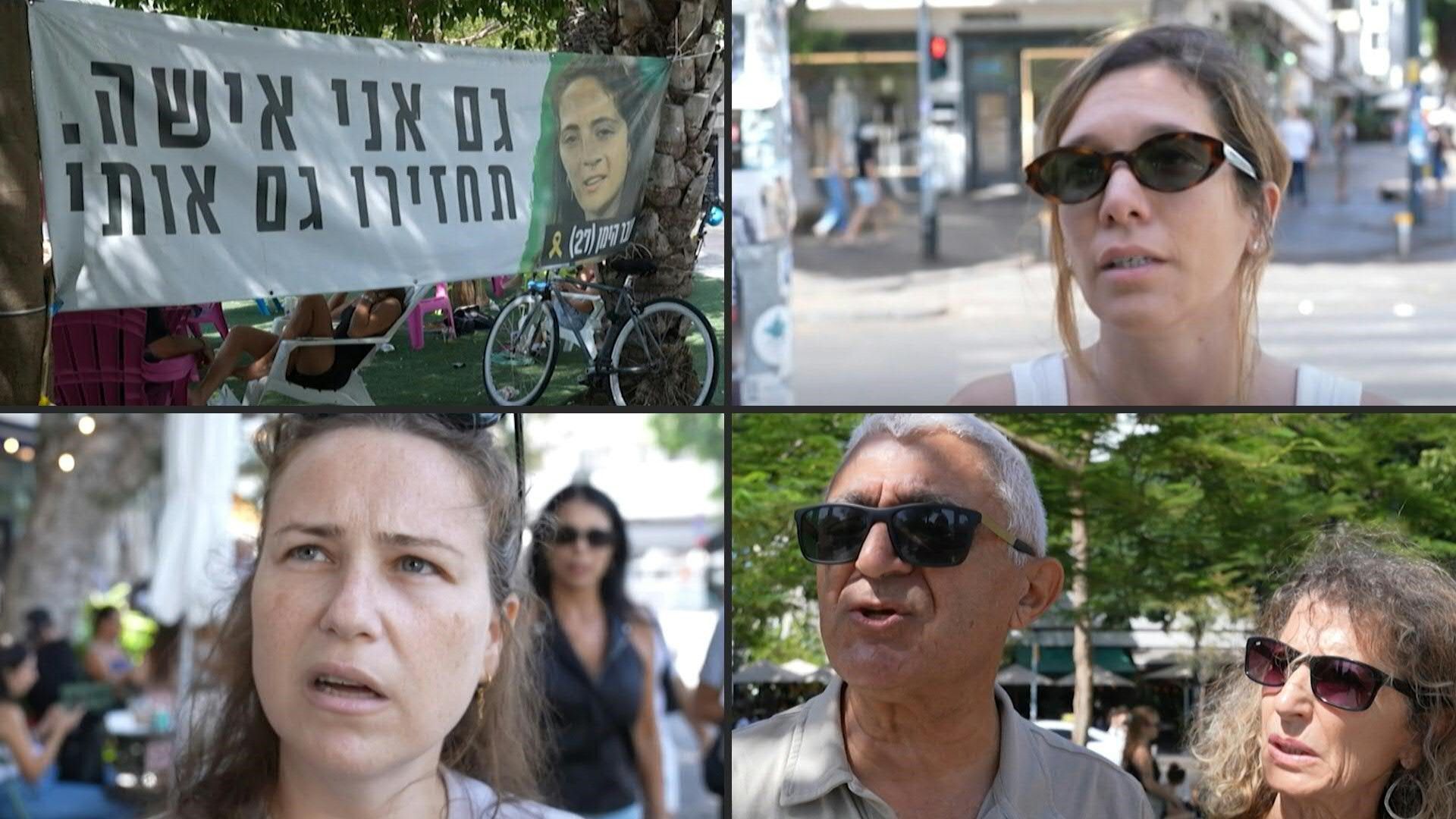 Das sagen Israelis zu einem möglichen Gaza-Deal