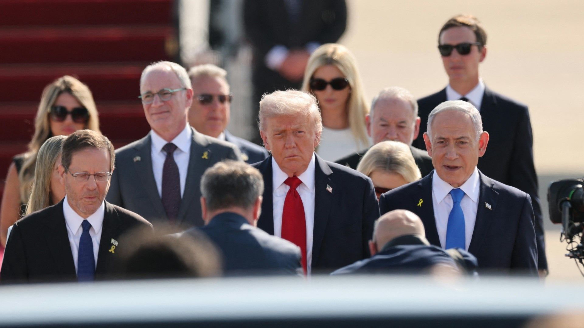 Trump in Israel – US-Präsident will Geiselangehörige treffen