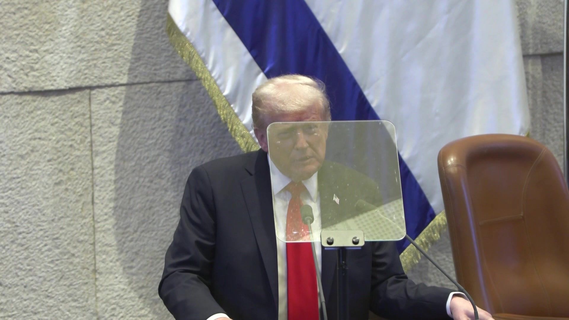 Trump hails 'historic dawn of a new Middle East' in Jerusalem