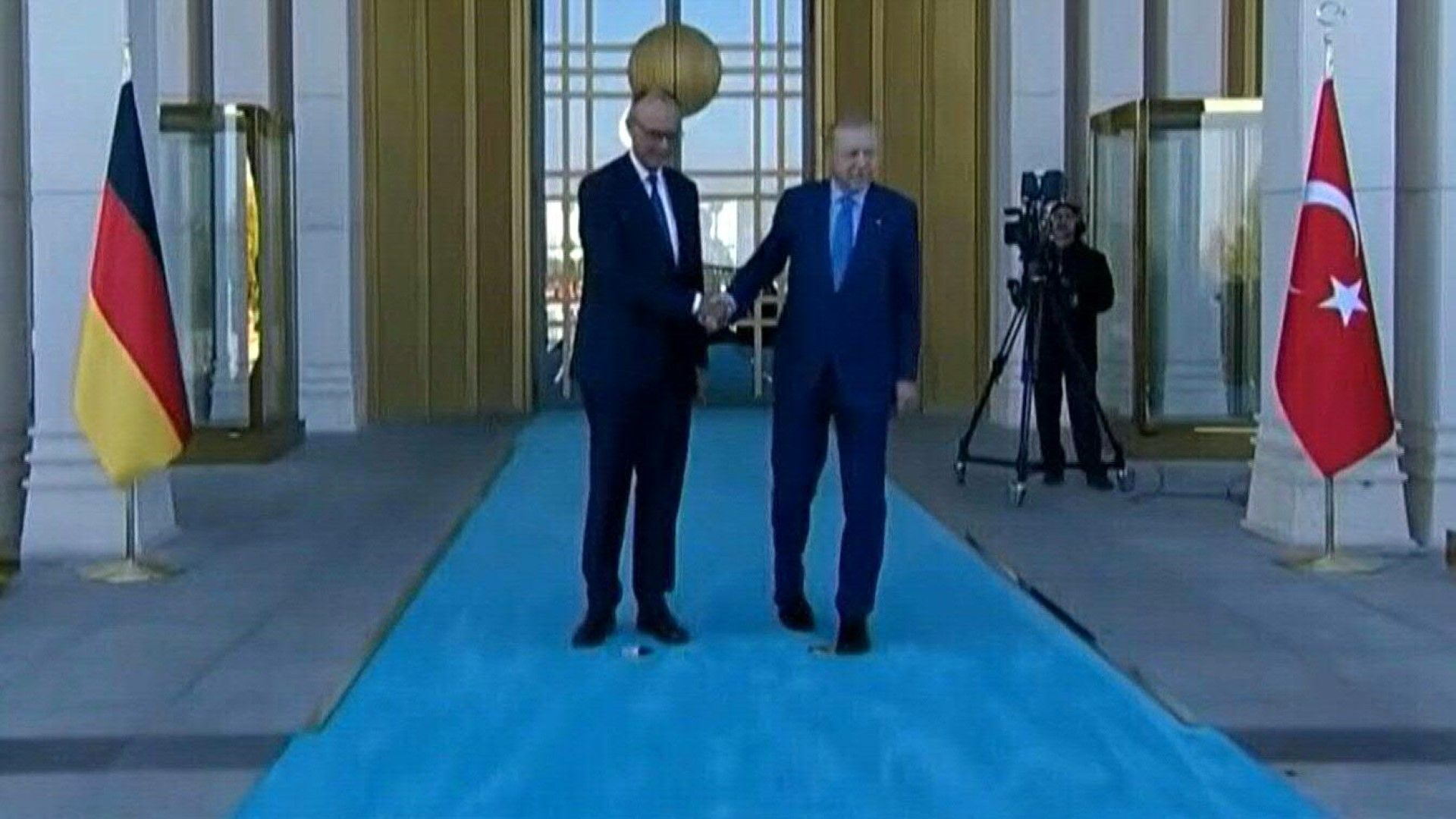 Erdogan empfängt Merz in Ankara