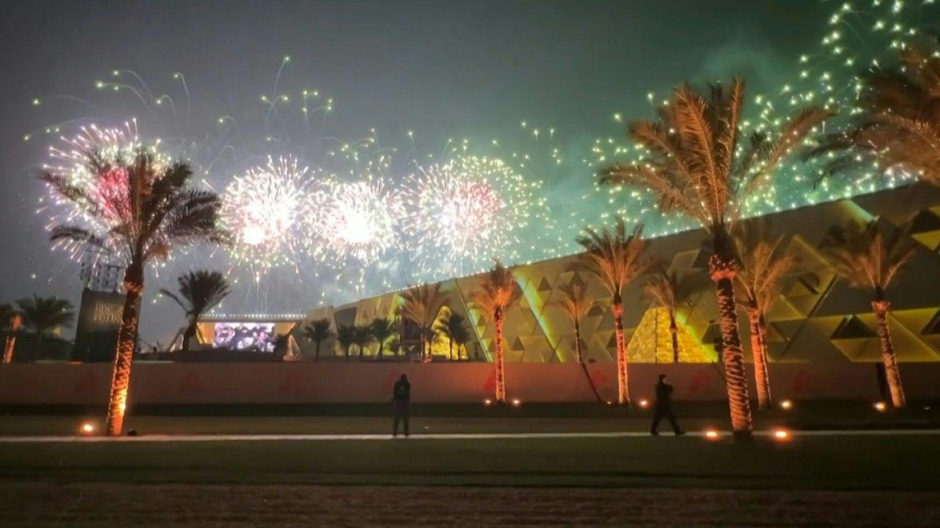 Fireworks, drone formations as Egypt opens grand museum