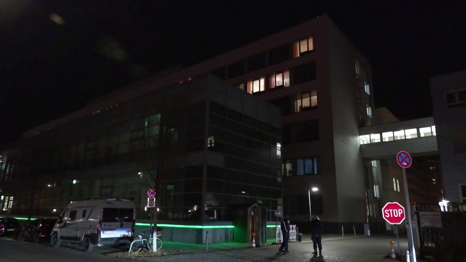 Video: Car believed to be carrying writer Boualem Sansal arrives at Berlin military hospital