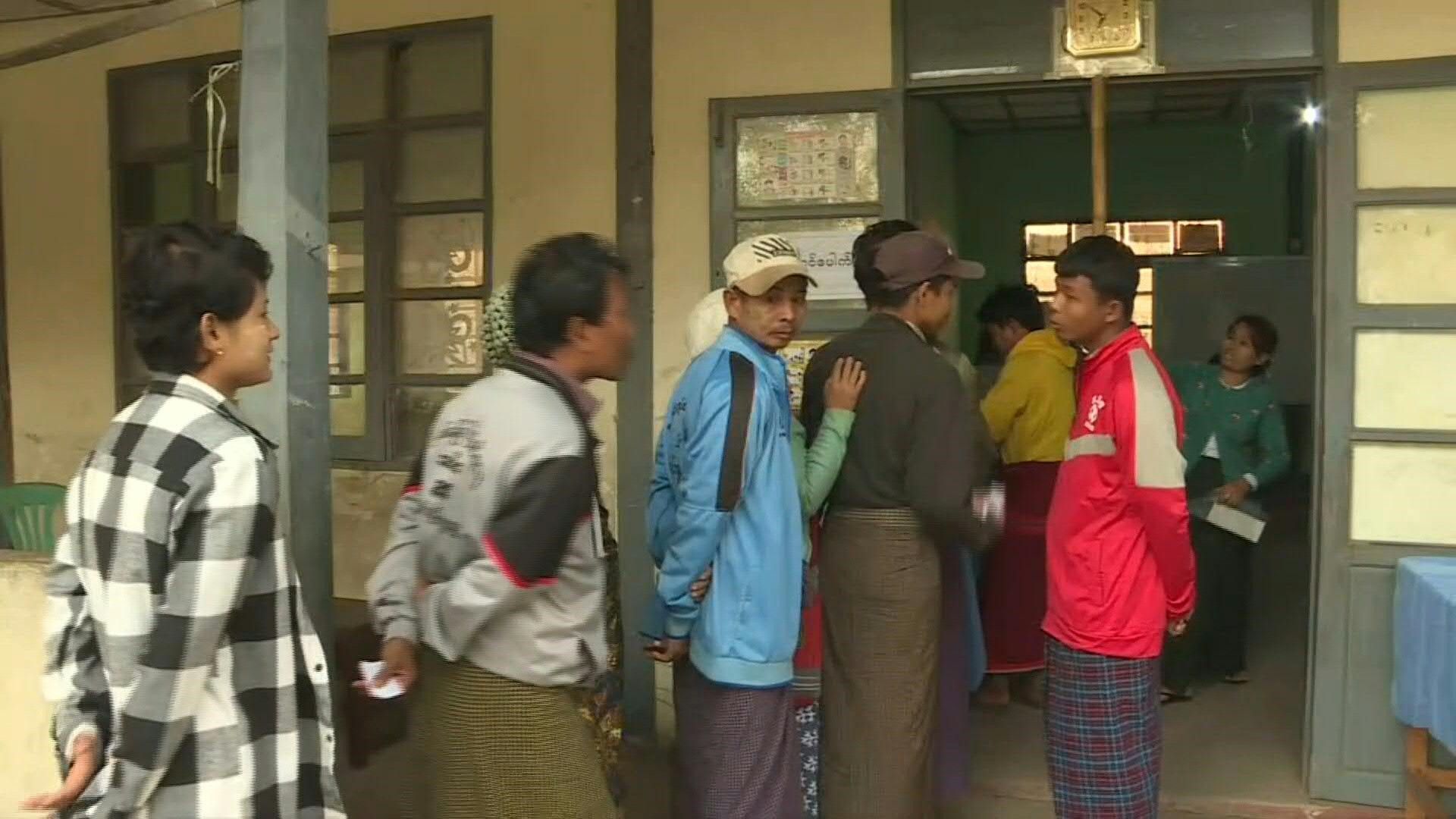 Polls-open-in-second-phase-of-Myanmar-junta-run-election