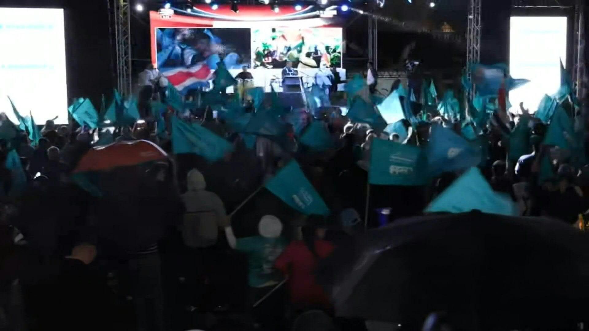 Supporters-of-Costa-Rican-presidential-candidate-Fernandez-celebrate-as-partial-results-land