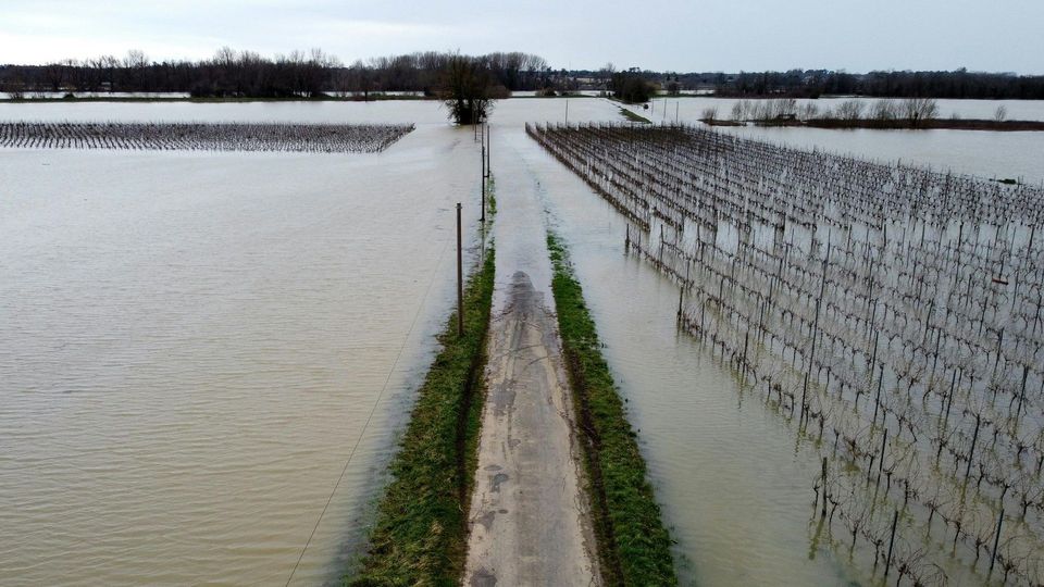 Frankreich: Überschwemmungen nach Rekordregen