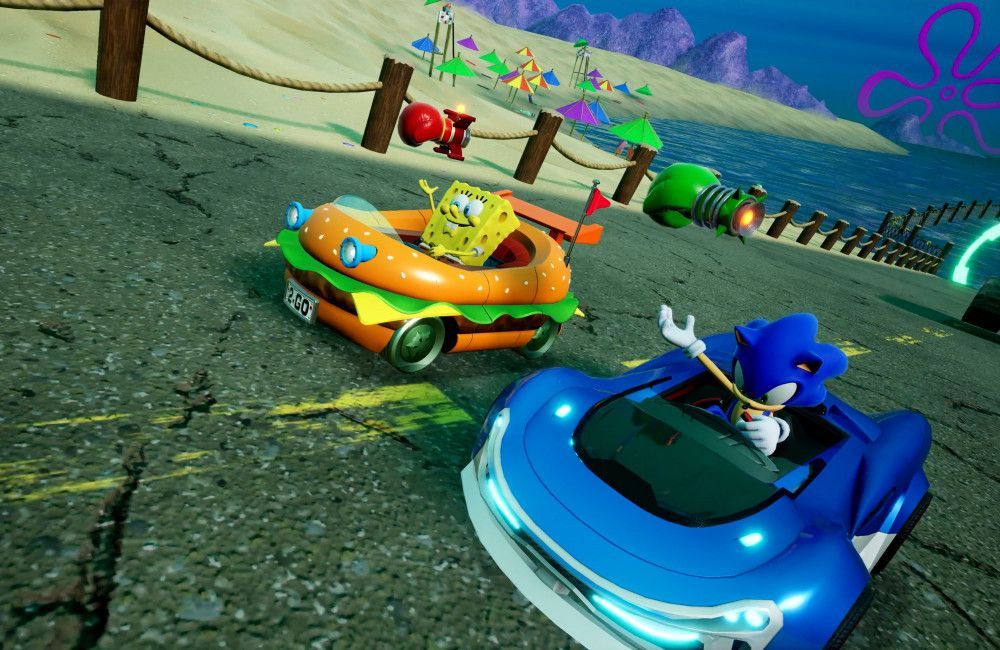 SEGA cooperates with Nickelodeon for content in 'Sonic Racing: CrossWorlds'