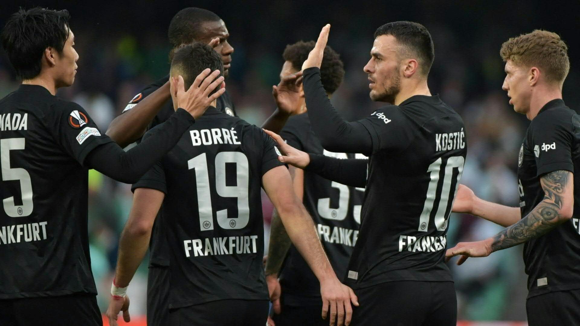 Viertelfinale im Blick: Frankfurt gewinnt in Sevilla