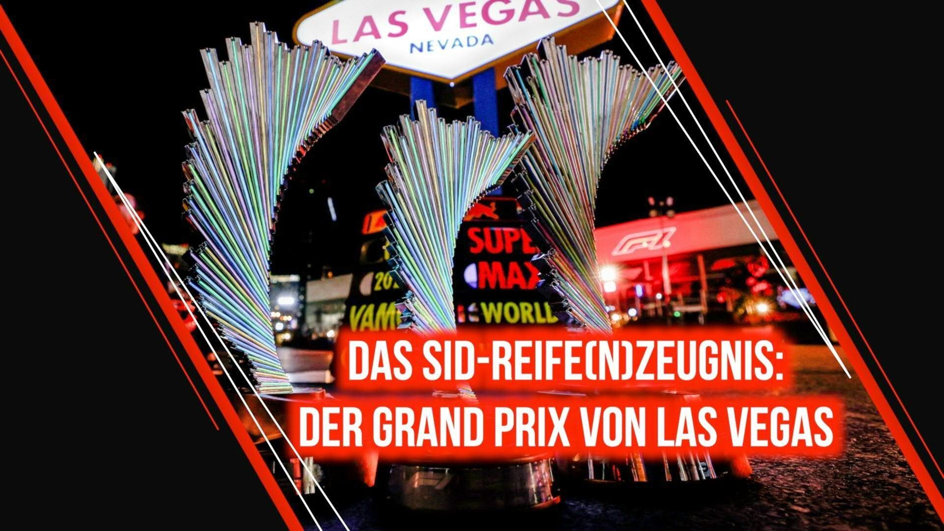Das SID-Reife(n)zeugnis zum GP in Las Vegas