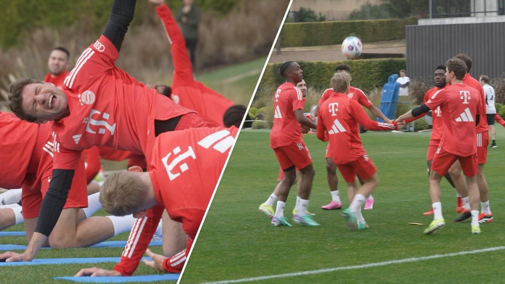 Schwitzen an der Algarve: Tuchel "knechtet" seine Bayern-Stars