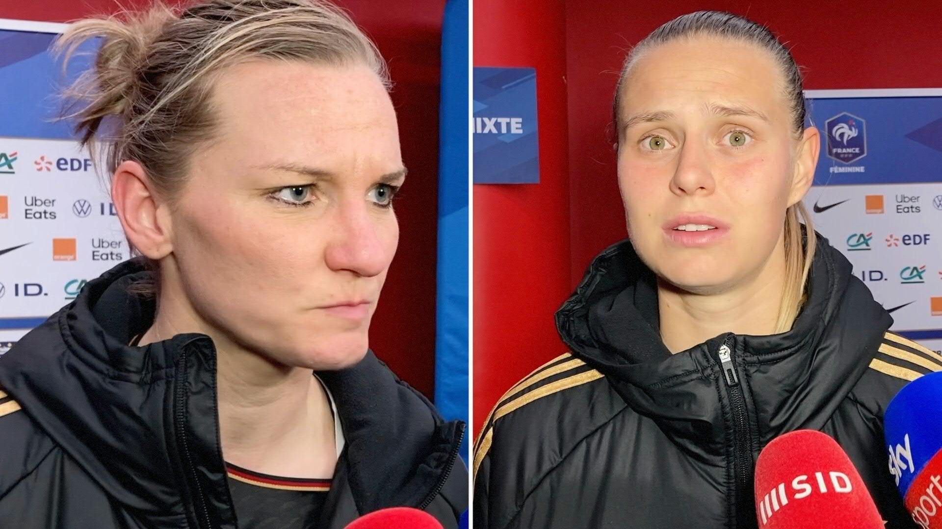 "Brutal ärgerlich": DFB-Frauen hadern nach Niederlage in Frankreich