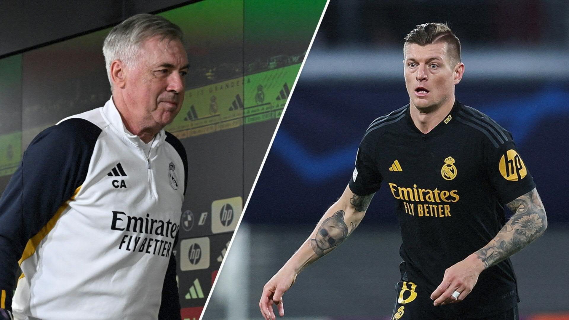 "Ich denke, er wird weitermachen": Ancelotti rechnet mit Kroos-Verlängerung