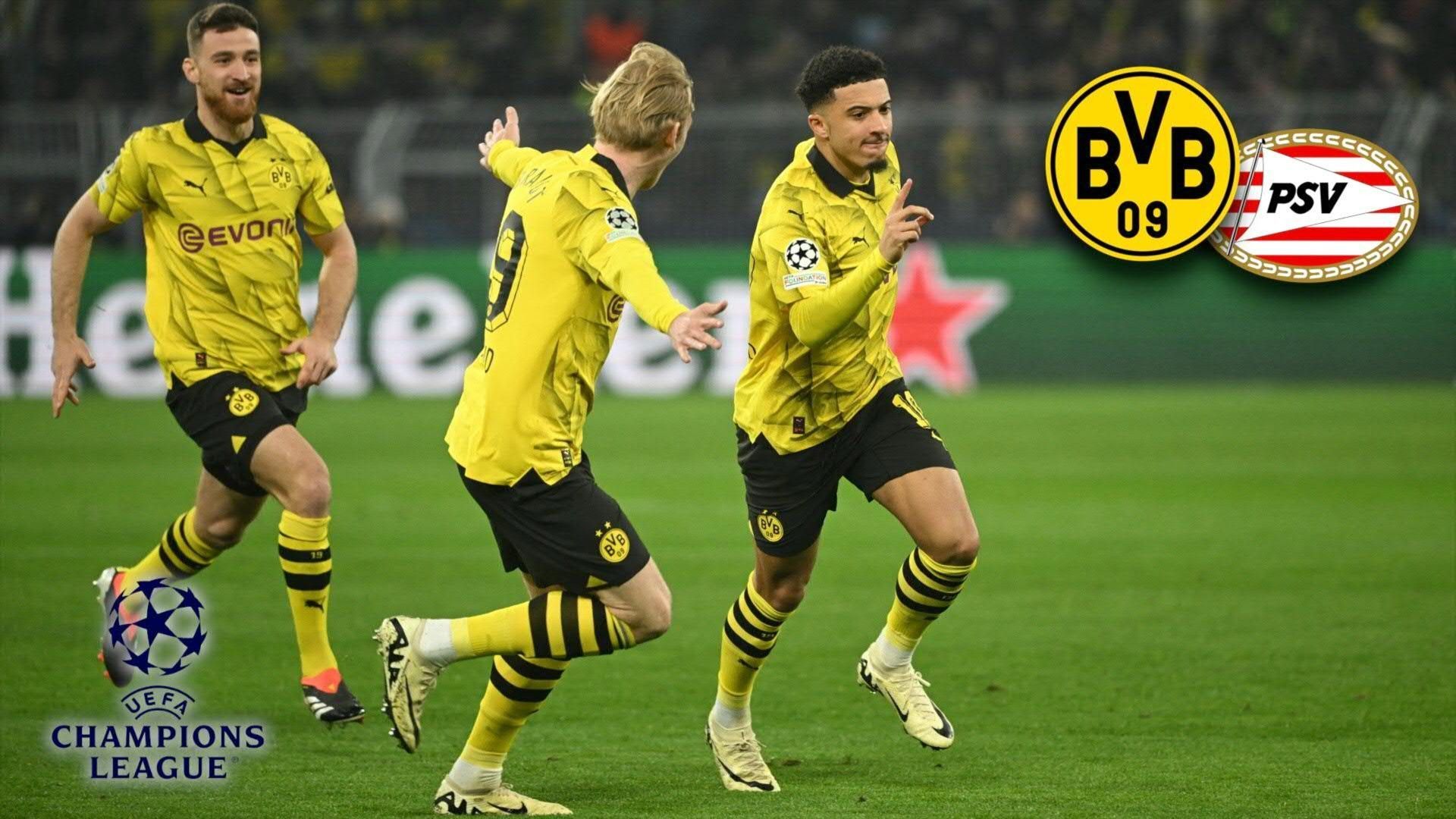 Sancho-Blitztor führt BVB ins Viertelfinale