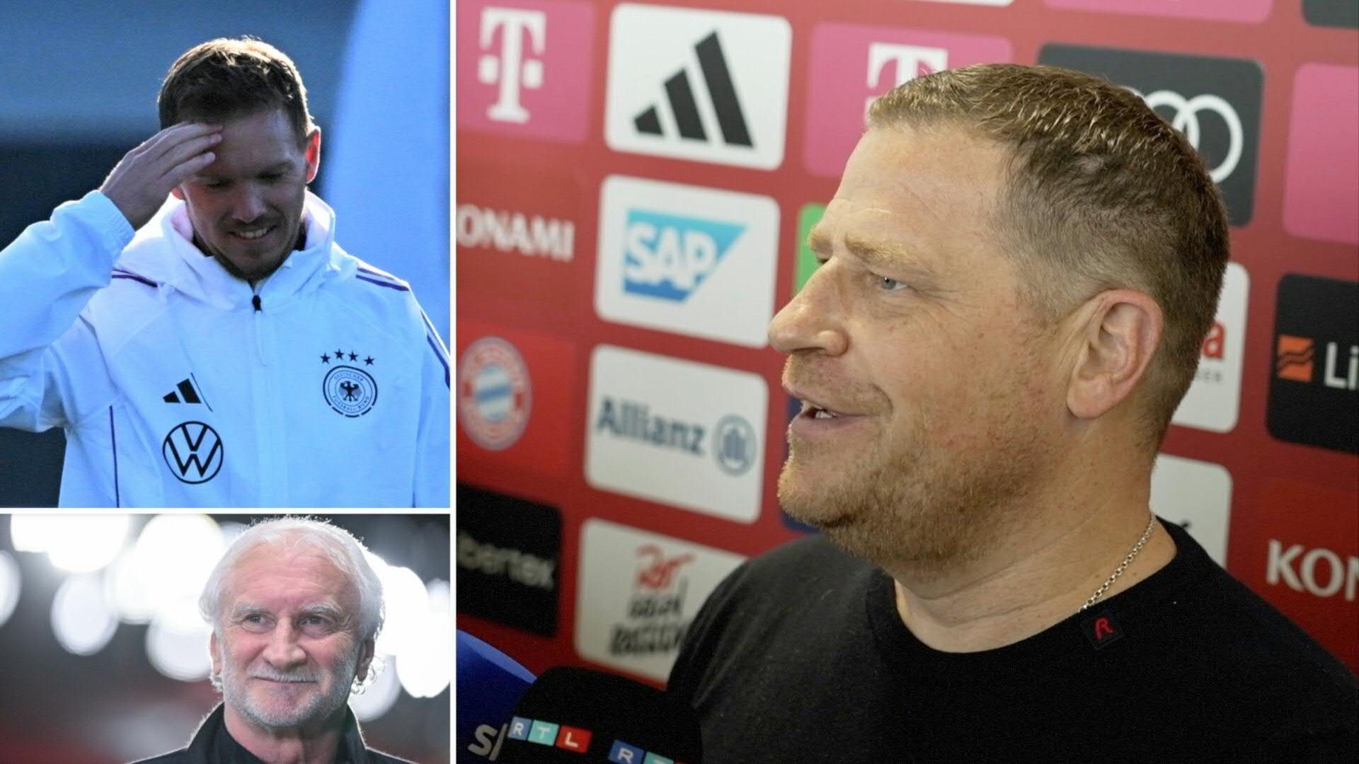 Eberl erwartet Nagelsmann-Verbleib beim DFB