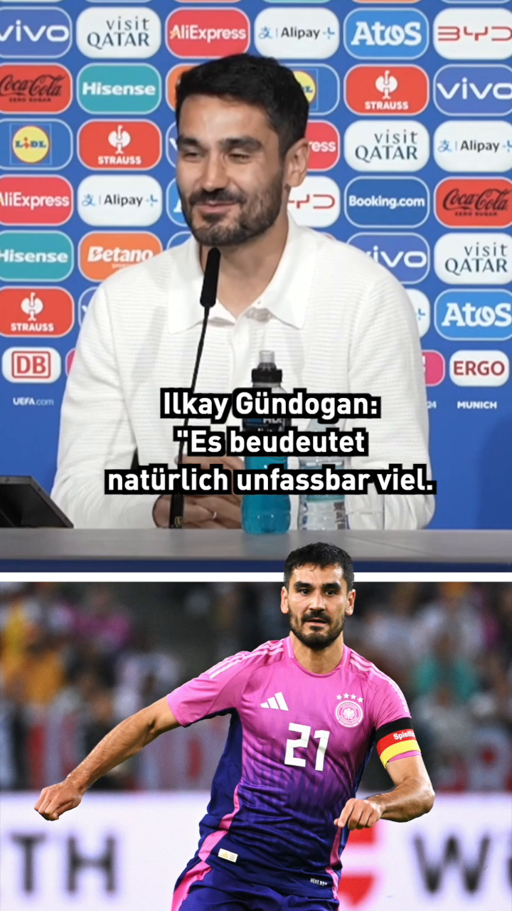 Kapitän bei Heim-EM: "Unfassbare Ehre" für Gündogan