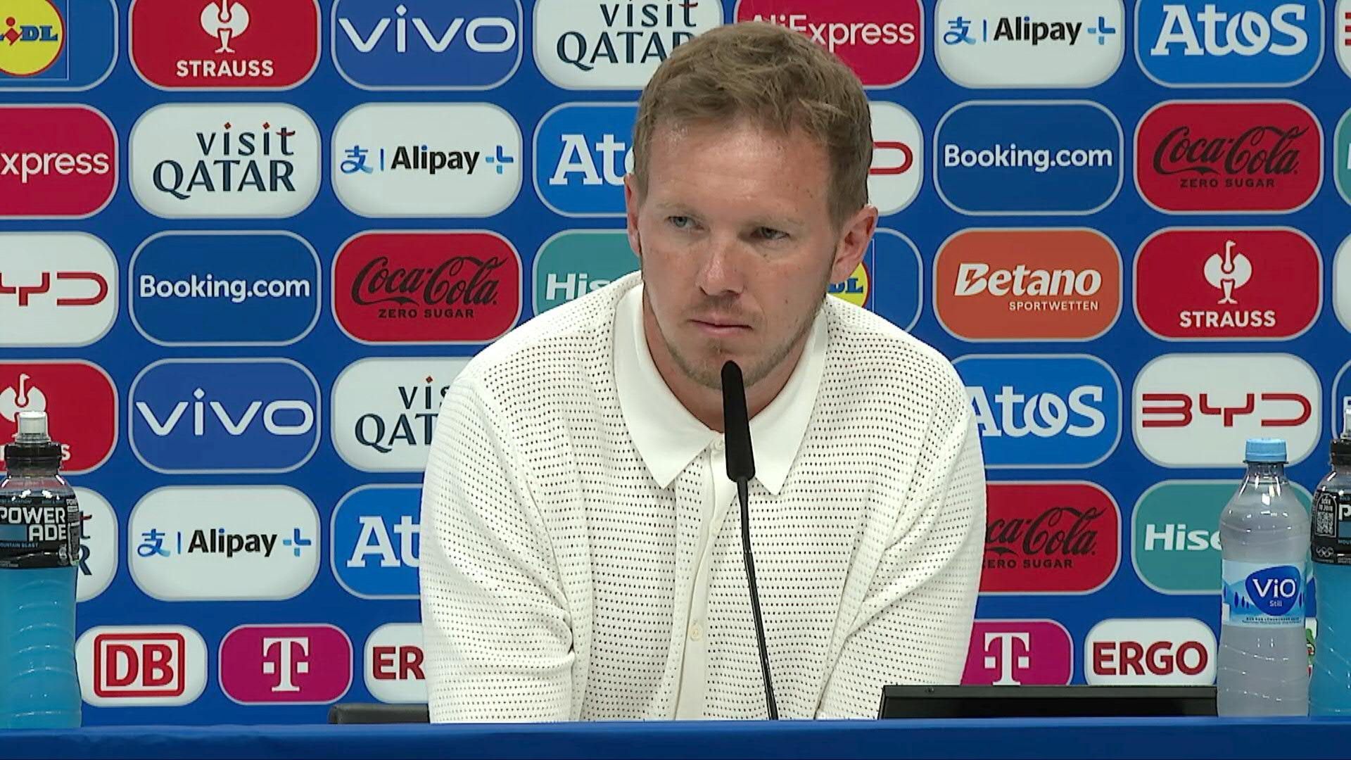 "Wenig Hoffnung" - Nagelsmann warnt vor Rasen und der Schweiz