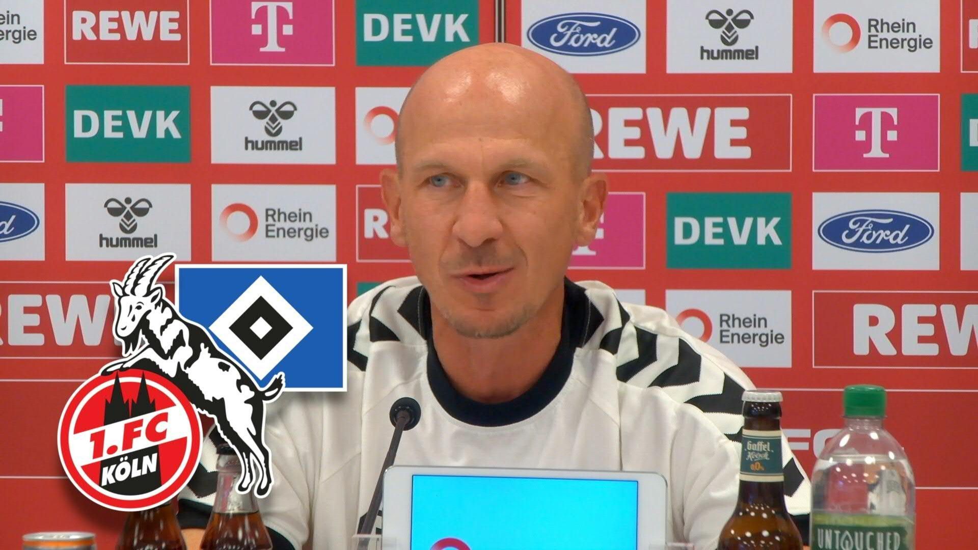 „Wird schwer für den HSV“: Kölner Kampfansage zum Zweitliga-Start