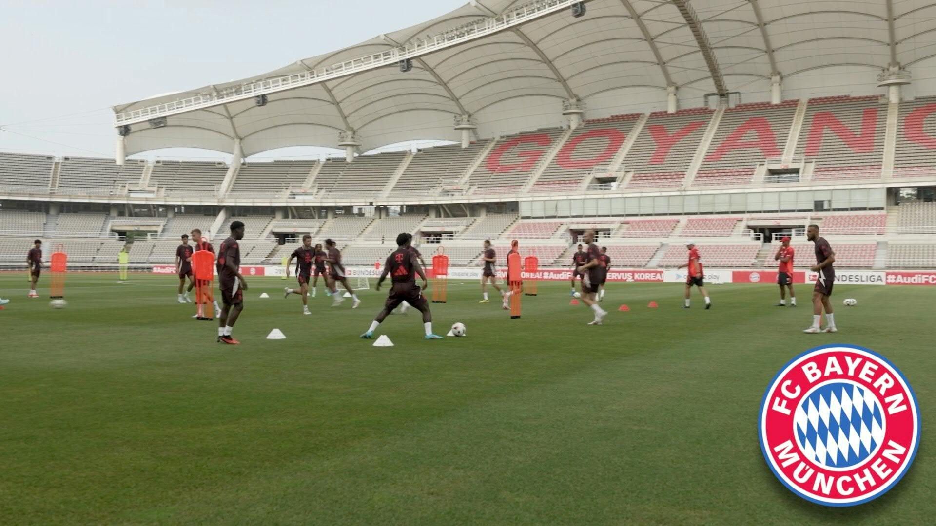 Anschwitzen in Südkorea: FC Bayern startet Asien-Tour