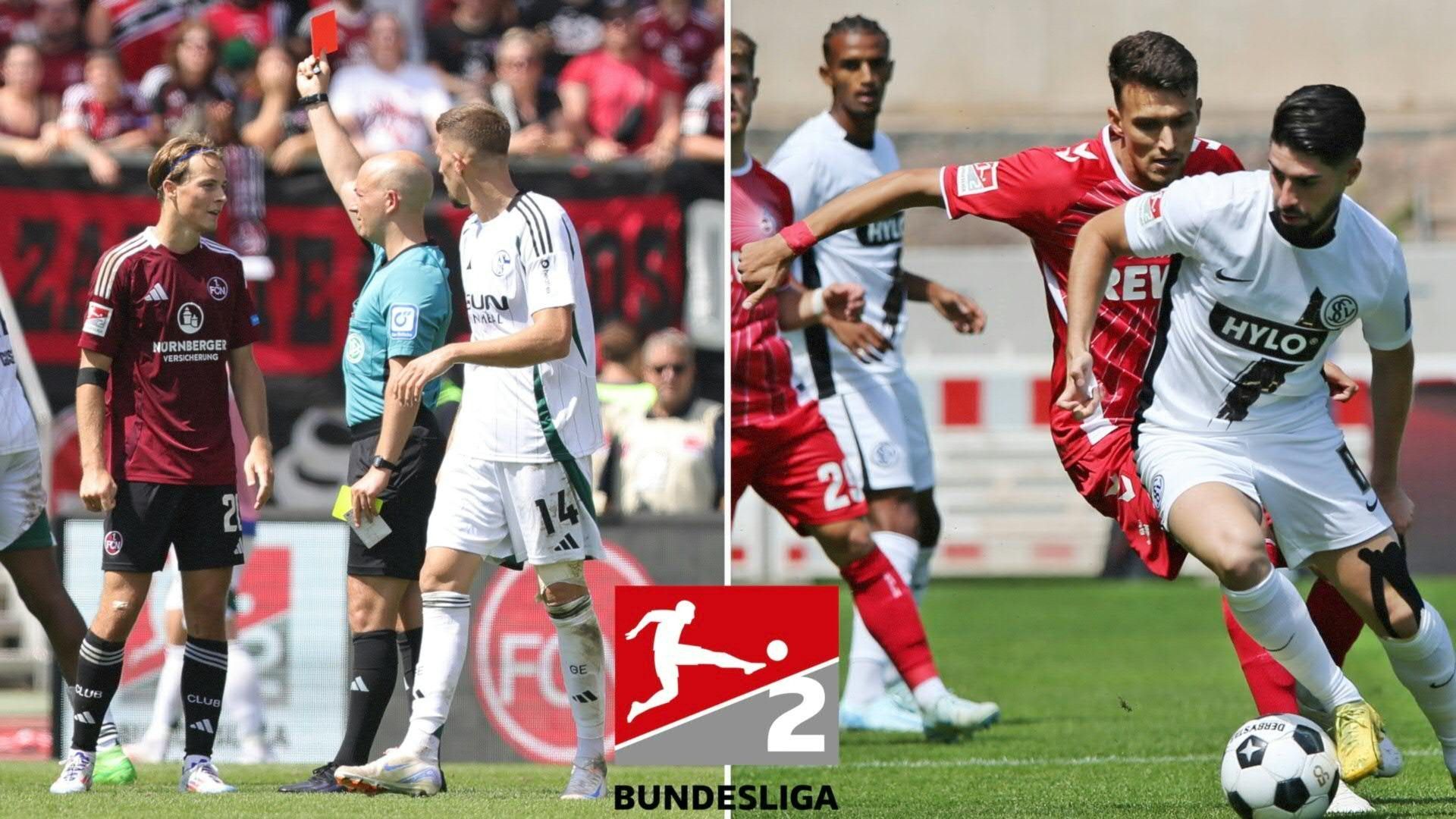 2. Bundesliga: Nürnberg siegt nach Rückstand - Köln gleicht spät aus