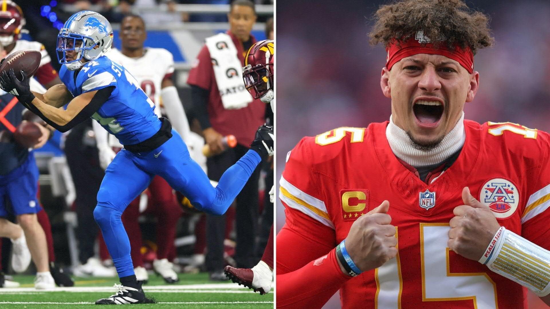 NFL: St. Browns Lions scheitern - Chiefs träumen vom "Three-peat"