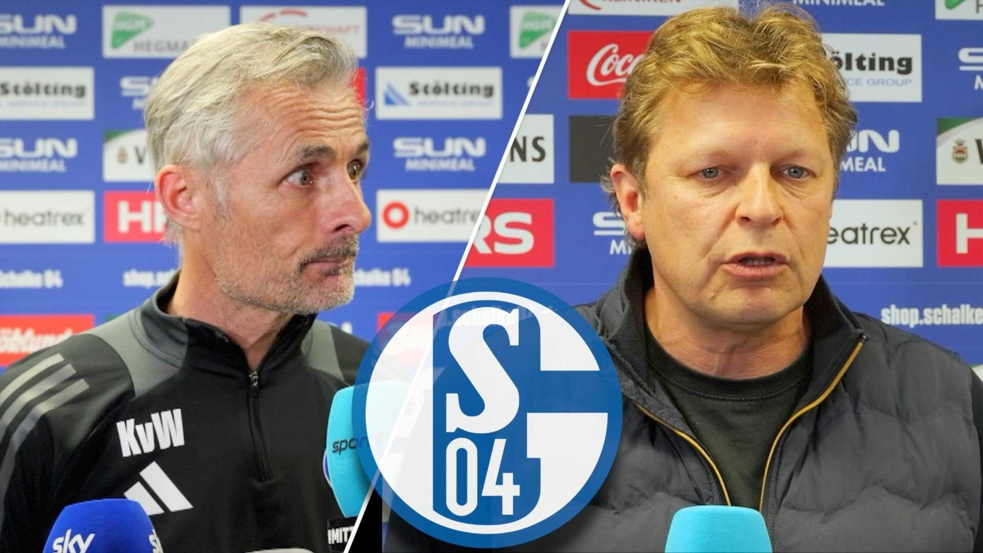Video: "Immer scheiße": Mulder und van Wonderen zur Trennung auf Schalke