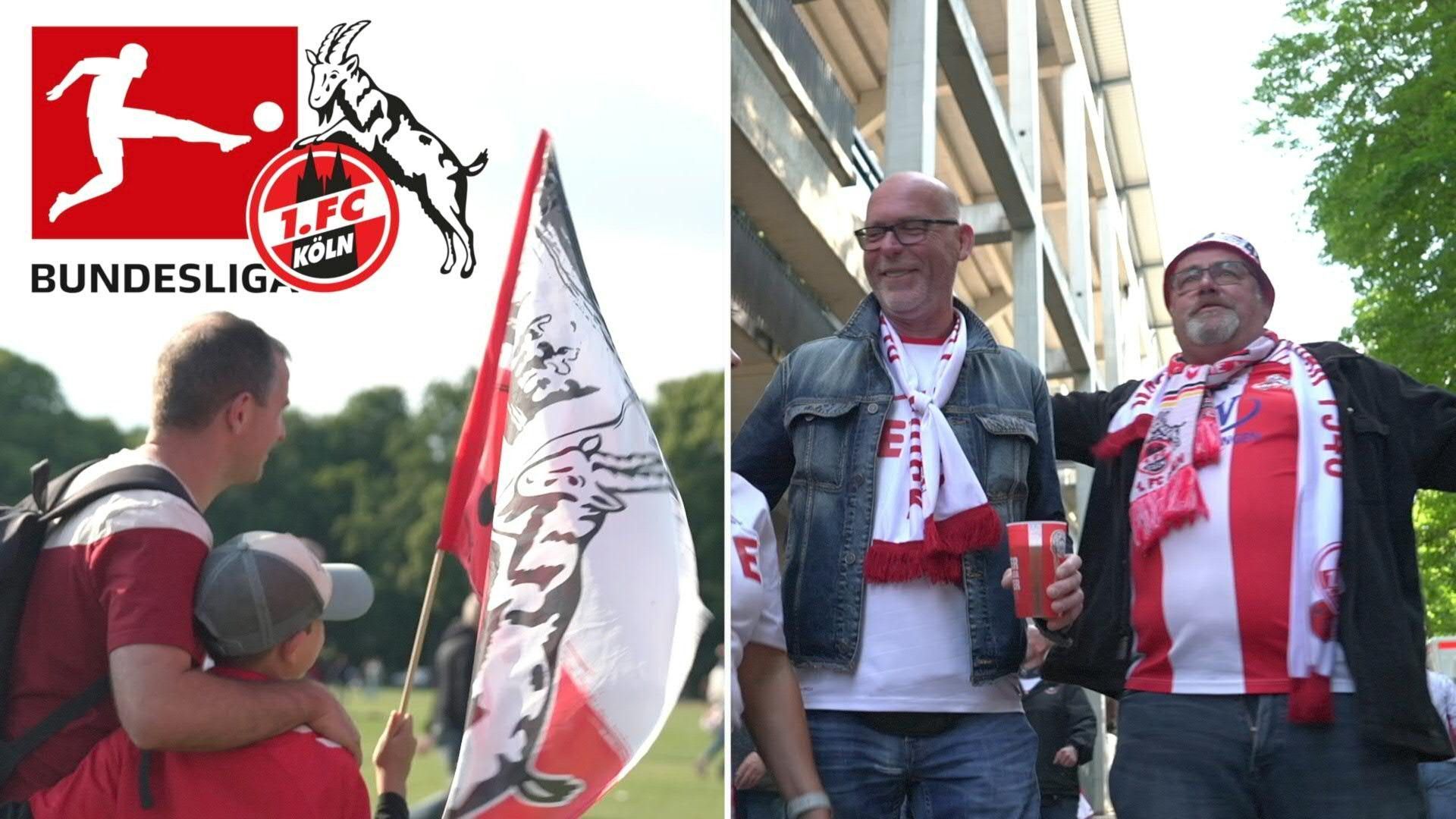 Zweitligameister FC Köln: Fans feiern den Aufstieg