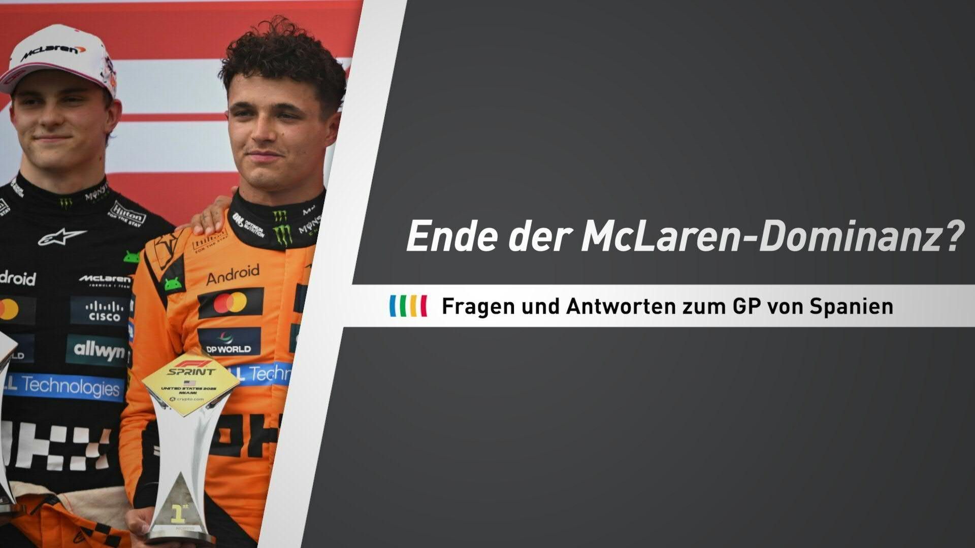 Ende der McLaren-Dominanz? Fragen und Antworten zum Großen Preis von Spanien