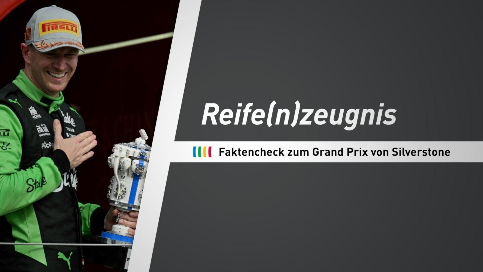 Hülkenberg erstmals auf dem Podium: Das F1-Reife(n)zeugnis zum GP von Silverstone
